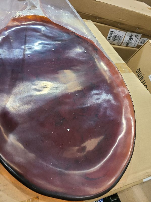 Photo 1 of ???????(Setomonohonpo) Moole Tortoise Shell 36 | Western Tableware Oval Plate [14.4 x 7.1 x 2.0 inches (36.5 x 18 x 5.2 cm)