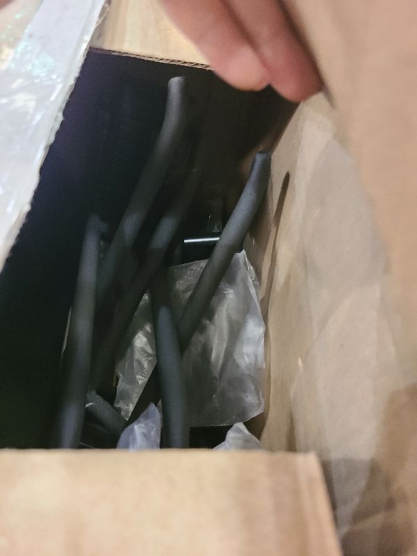 Photo 1 of Aking Ace Wall Mount Tool Storage Rack, Heavy Duty Garage Storage Tool Organizer, Garden Tool Wall Hooks and Hangers, Hold Up to 350lbs Black