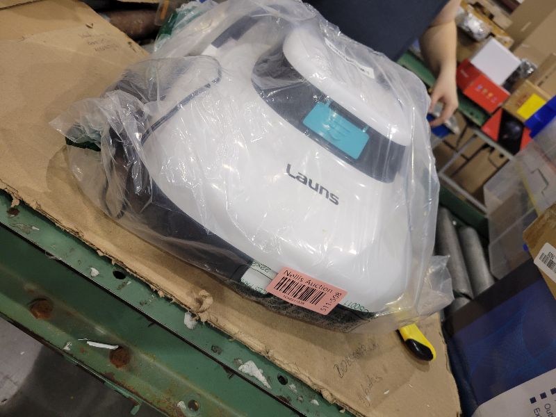 Photo 1 of (2025 Upgrade) Launs S1 Cordless Robotic Pool Cleaner, Dual Motors & Suction Ports Automatic Pool Vacuum Robot Lasts up to 90 Min, Self-Parking Ideal for Above Ground Pools (New)