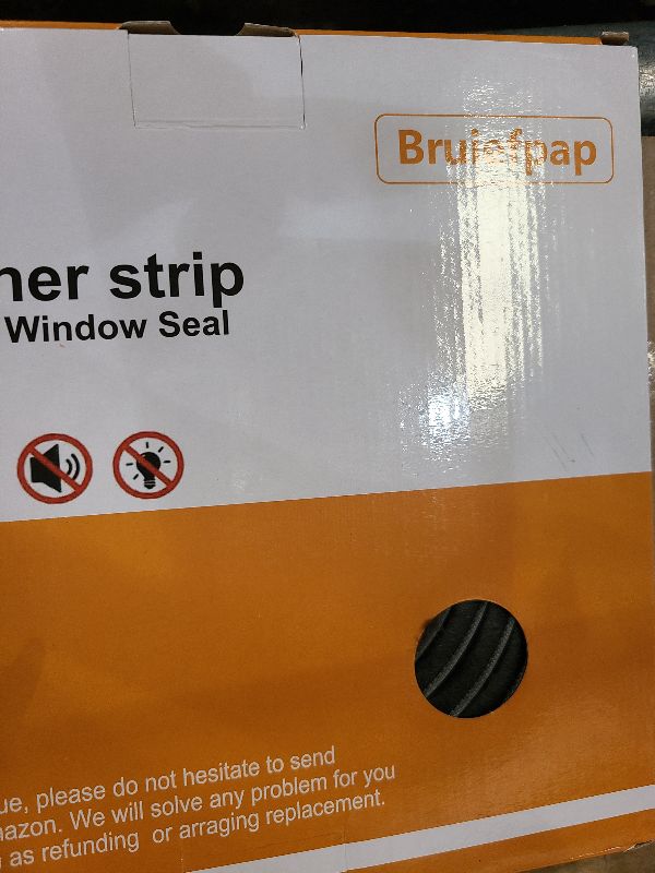 Photo 1 of 39.4FT Brush Weather Stripping, Neat Pile Self Adhesive Seal Strip for Windows and Door, Weatherstrip for Soundproofing, Windproof, Dustproof, Stronger Stickiness, 0.35'' Wide x 0.35'' Thick, Grey