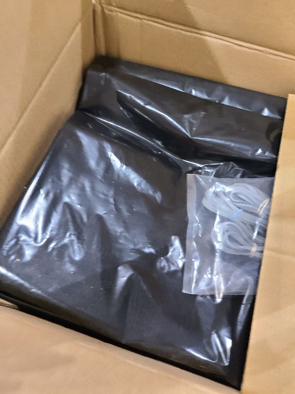 Photo 1 of 95-96 Gallon Trash Bags Heavy Duty Pack (50 pcs) 1.5 MIL +5 Giant Rubber Bands for Garbage Cans 61”X68” Black Trash Bags Made of Recycled Materials for Home, Office, Yard or Storage