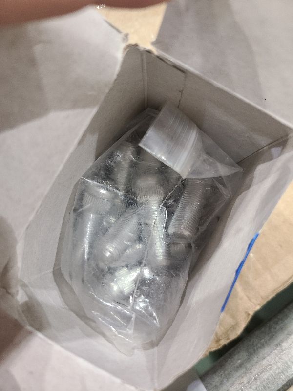 Photo 1 of 10 PCS Rear 1/2-20 Serrated Wheel Stud Bolts 610-138- .535 in. Knurl, 1-17/32 in. Length Compatible with Chevrolet Buick Cadillac GMC Pontiac Oldsmobile