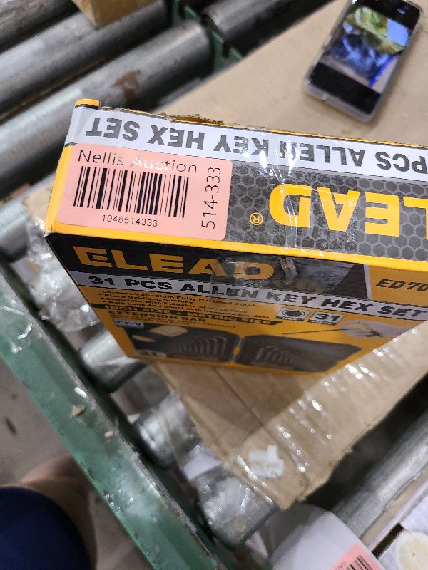 Photo 1 of 31-Piece Hex Key Set - Allen Wrench Set, SAE and Metric Allen Keys MM(0.7mm-10mm) SAE(0.028"-3/8) Heat-Treated, Torque Handle, High Leverage, Long & Short Keys, Easy Organization