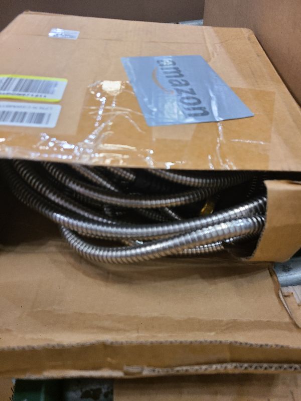 Photo 1 of 200 ft Garden Hsoe - 2025 Upgraded 304 Stainless Steel Garden Hose with 10-Function Spray Gun, 3/4'' Copper-Chrome Fittings – Lightweight, Durable, and Kink-Free, Metal Water Hoses for Gardening