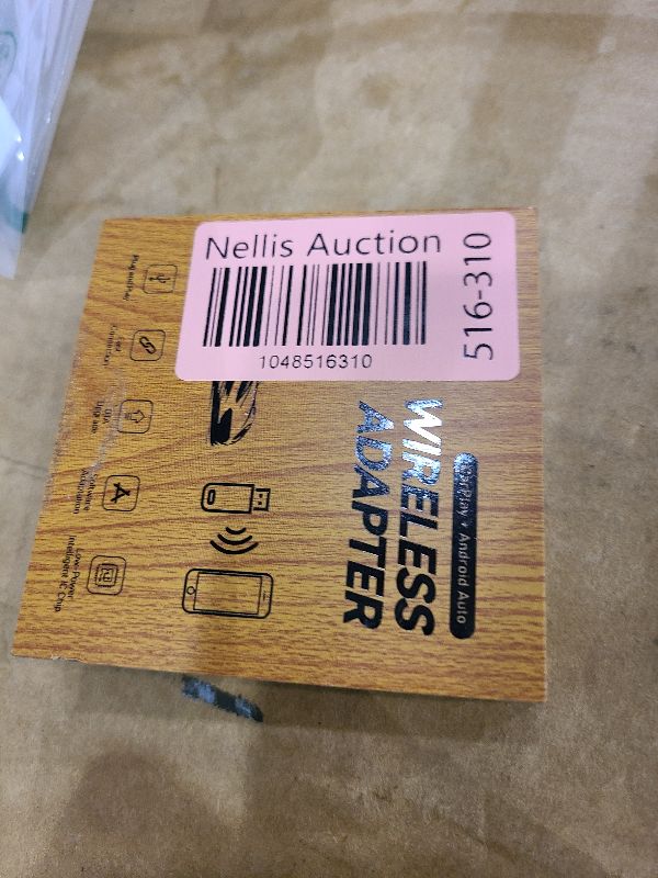 Photo 1 of 2-in-1 Wireless CarPlay Adapter Support Apple CarPlay & Android Auto, Mini Bluetooth USB A & USB C Dongle Convert Wired to Wireless Compatible with iPhone & Android