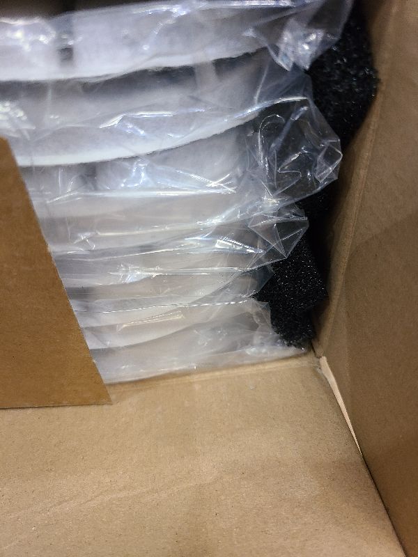 Photo 1 of 10 PCS Plastic Reduced Version Pet Cat Water Fountain Filters Fit For E versweet Solo 2/Solo SE, E versweet 3 Pro/2S/3, Including Replacement Filters and Replaced Foam Pump Filter (10 pcs)