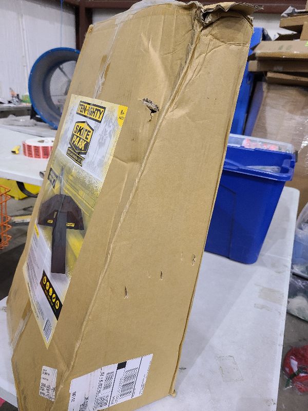 Photo 1 of Ten-Eighty Skatepark Set – 40" Grind Rail with 3 Ramps and Tabletop, Slip-Resistant Design, Ideal for Skateboards, Inline Skates, Bikes, and Scooters – Durable, Modular Setup for All Ages