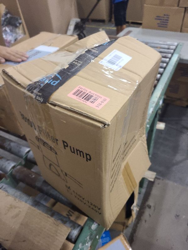 Photo 1 of 1000 GPH Above Ground Pool Filter Pump, Powerful Pool Filters System Above Ground Quickly and Effectively Improves the Cleanliness of Your Pool Water, Pool Pumps for Above Ground Pools