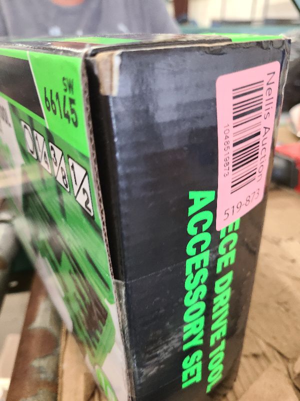 Photo 1 of 18-piece Impact Socket Extension Set Tools, Swivel Universal Joint, Deep 1/4", 3/8", 1/2" Drive Socket Adapter, Extension Bar, 3 Ratchet Coupler, CR-V Steel Alloy Corrosion-Resistant Mechanic Tools