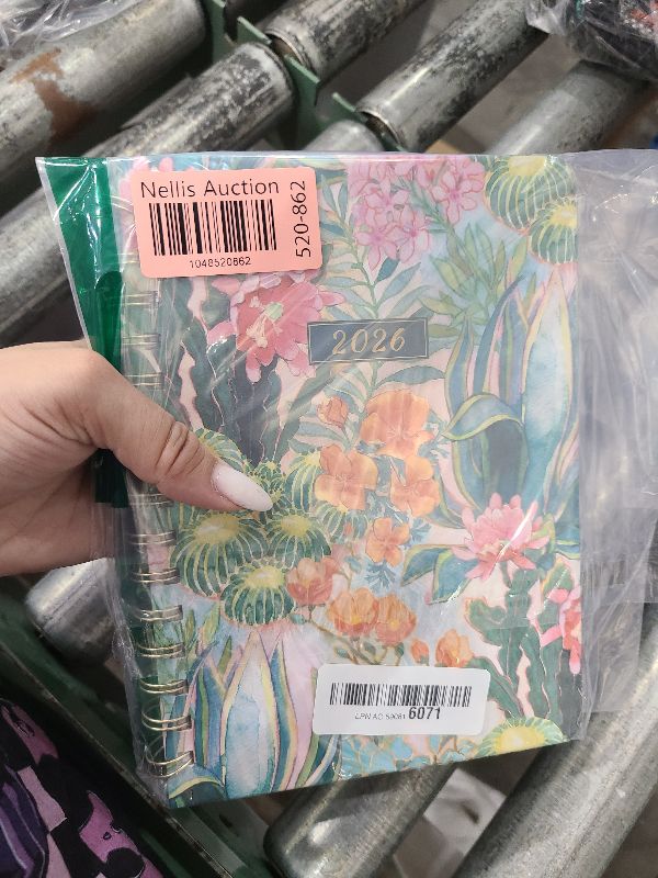Photo 1 of 2026 Planner - Weekly & Monthly Planner 2026 from Jan. 2026 - Dec. 2026 with To-Do List, 6.3'' x 8.4'', Strong Twin-Wire Binding, Inner Pocket, Elastic Closure