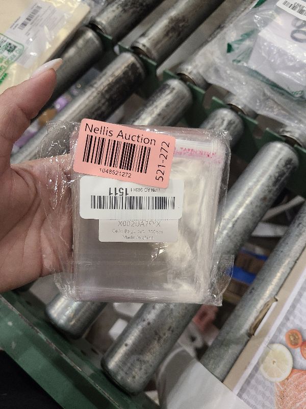 Photo 1 of 3" x 3" Small Cellophane Bags 300pcs Clear Self Sealing Bags Cello Jewelry Packaging Bags 1 Mil for Earrings Candies Bakery Candle Cookie (12 Sizes to Choose from)