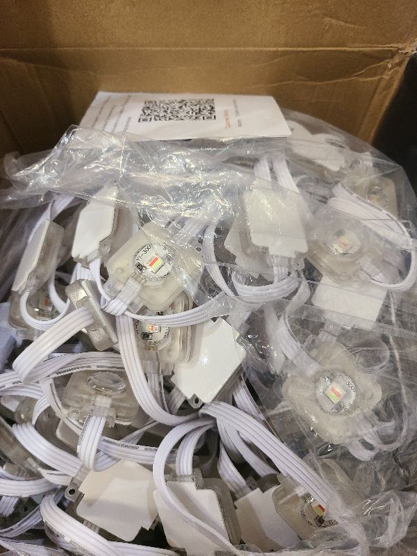 Photo 1 of 300ft Permanent Outdoor Lights RGB Eaves Lights, Waterproof LED with App&Remote Control,for Christmas,Party, Daily, Halloween and All Holiday Decor,House Roof and Garden Lighting