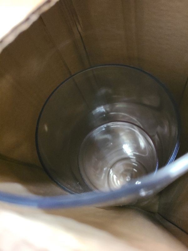 Photo 1 of 3 Large Acrylic Clear Cylinder Vase Set, 16" 12'' 8'' Tall Floor Large Flower Vase, Unbreakable Plastic Hurricane Vases, Different Size for Living Room, Desk, Wedding Centerpieces Flower Bouquet Décor
