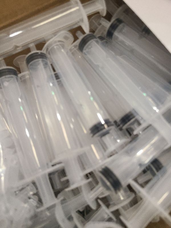 Photo 1 of 125 Pack Reusable Syringes, 10ml Plastic Supplies for Jelly, Desserts, and Fun Activities - Halloween, Thanksgiving, Bachelorette & Birthday Parties - Durable and Fun for Adults