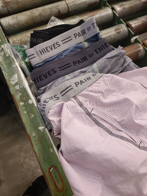 Photo 1 of 4 pack pair of thieves underwear medium assorted colors 