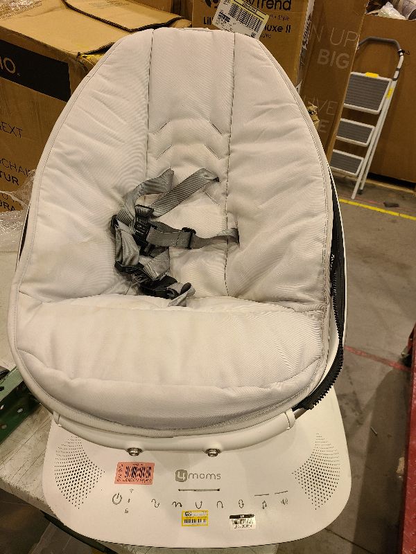 Photo 1 of 4moms MamaRoo Multi-Motion Baby Swing, Bluetooth Enabled with 5 Unique Motions, Grey