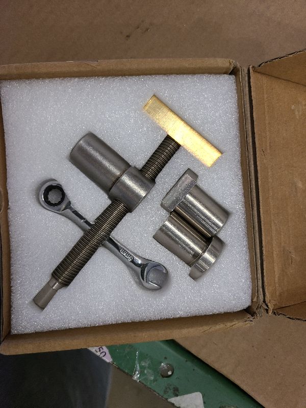 Photo 1 of 2PCS 3/4 Inch Bench Dog Clamps, Woodworking Clamps with 4 Bench Dogs, CNC Precision Machining Bench Dog with 2 Ratchet Wrenches, Low Profile Design and Easy to Use for Woodworking Silver