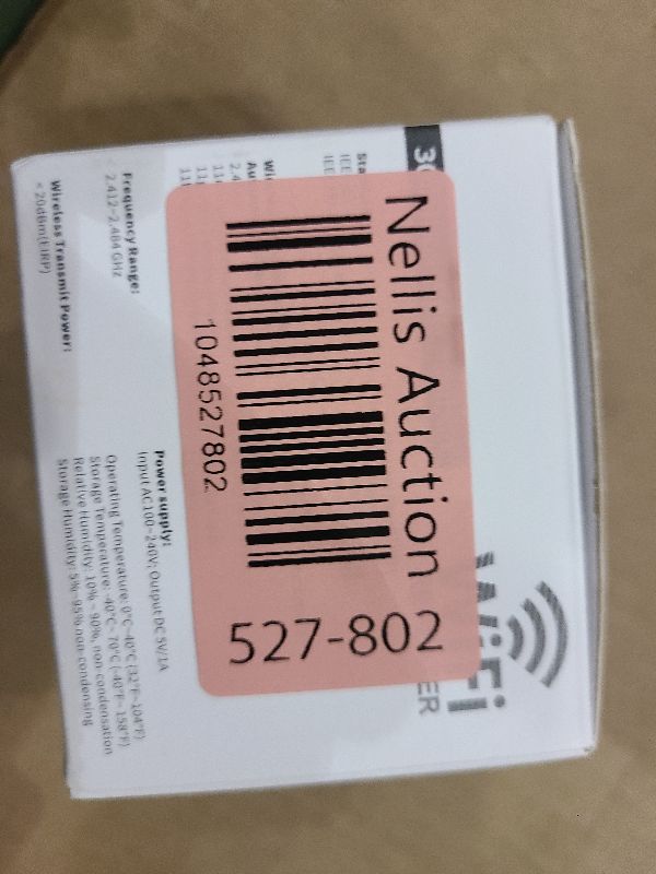 Photo 1 of 2025 Fastest WiFi Extender, WiFi Repeater, WiFi Booster, Covers Up to 10000 Sq.ft and 60 Devices, Internet Booster - with Ethernet Port, Quick Setup, Home Wireless Signal Booster