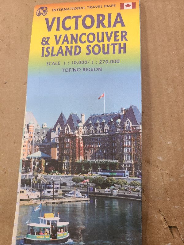 Photo 1 of 
Victoria & Vancouver Island South Half Travel Reference Map
