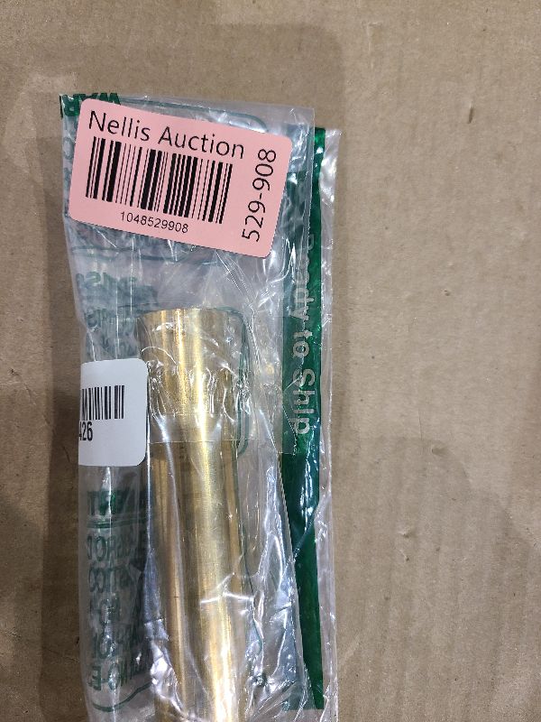 Photo 1 of 1 Pcs 25mm / 1 Inch Solid Round Brass Rod Lathe Bar Stock Kit, 1 Inch in Diameter 4 Inch in Length