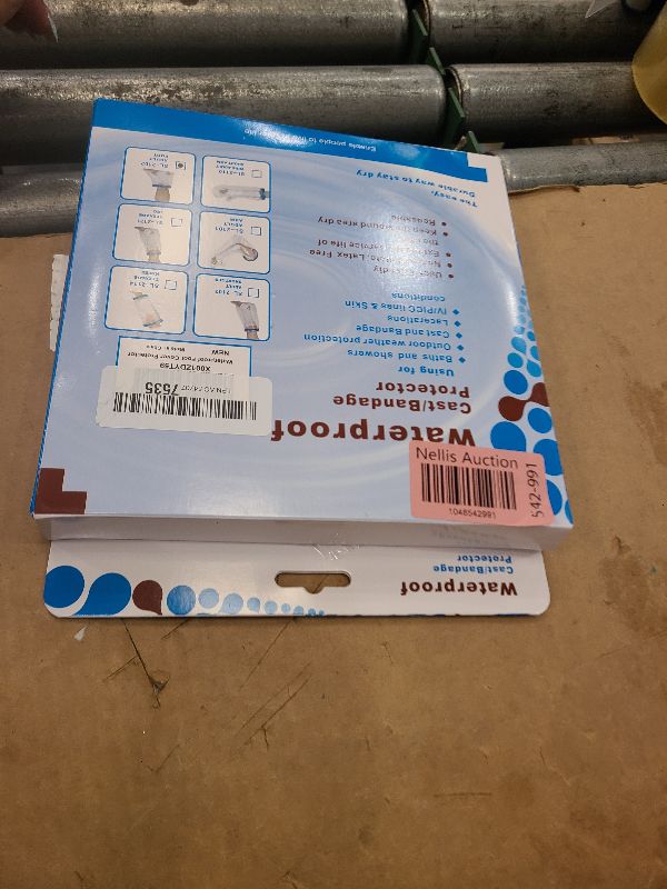 Photo 1 of 100% Waterproof Foot Cast Cover Wound Protector for Shower Bath, Watertight Cast Bag Covers for Broken Surgery Foot, Wound and Burns - Reusable [2025 Upgrade]