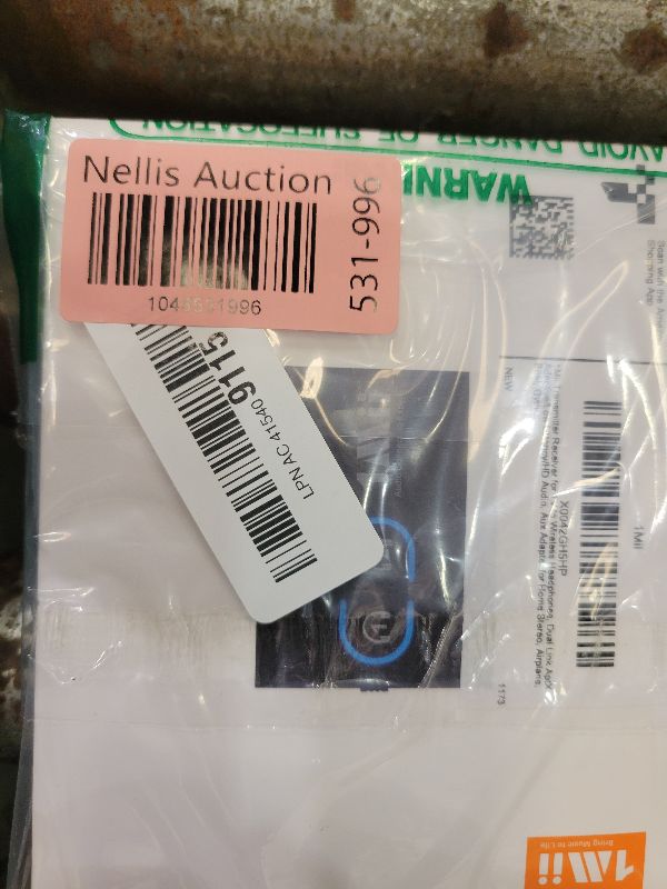 Photo 1 of 1Mii Bluetooth 5.3 Transmitter Receiver for TV to Wireless Headphones, Dual Link AptX Adaptive/Low Latency/HD Audio, Aux Adapter for Home Stereo, Airplane, Boat, Gym