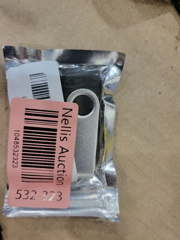 Photo 1 of 2 Pack 64GB USB Flash Drive USB 2.0 Thumb Drives Jump Drive Fold Storage Memory Stick Swivel Design - Black