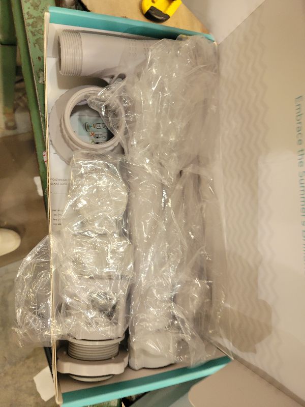Photo 1 of [Patent Pending] POOLHACKER 2025 Upgrade Pool Fountain - Dual Spray Water Fountains for Above Ground/Inground Pools, 2-in-1 Adjustable Waterfall Pool Sprinkler Fountain (for in-tex & for Best-Way)