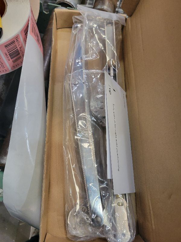 Photo 1 of 2 Pack | 150N Gas Strut Spring Hinges for Heavy Lids to Keep Stay, Slow Down and Soft Close, Hydraulic Hinges for Toy Box Chest, Bench, Toolbox and Basement Floor Door.