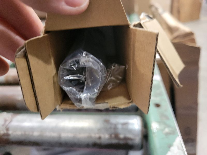 Photo 1 of 28 inch Ceiling Fan Downrod, Black Downrod for Ceiling Fans with lights, Extension Downrod with Wires, 1 inch Outside Diameter, Ceiling Fans and Accessories Replacement Parts, No Threaded, Black