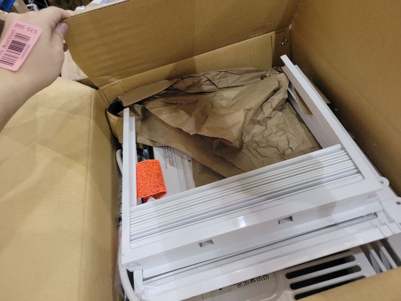 Photo 1 of Frigidaire 6,000 BTU Window Air Conditioner with Remote Control, Cools Up to 250 Sq. Ft., Quiet Operation, Eco Mode, 3 Fan Speeds, Auto Restart, White