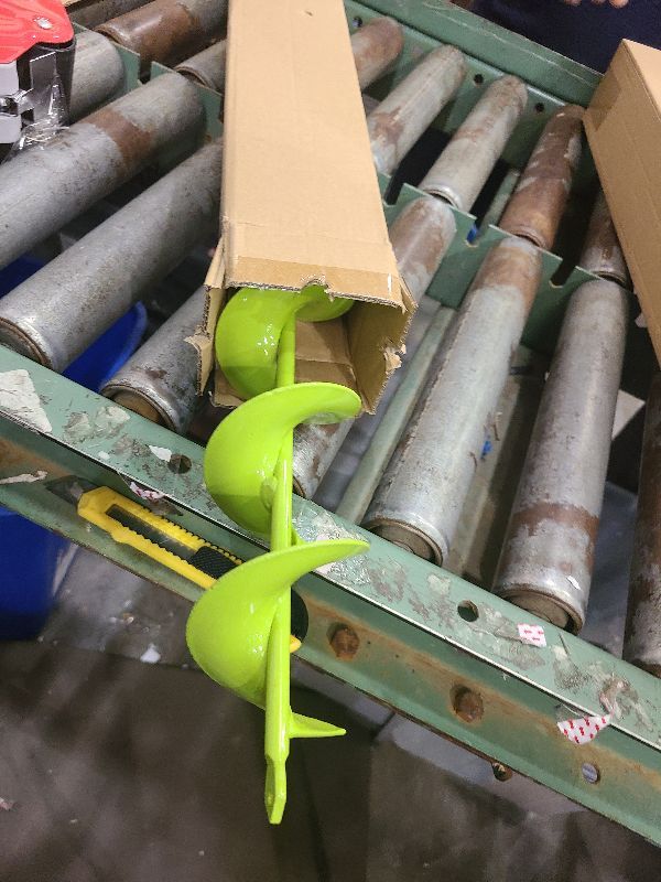 Photo 1 of 3x24-Inch Garden Auger Drill Bit for Planting and Post Hole Digging - Upgraded Spiral Design, Solid Shaft - Hex Driver Drill Compatible