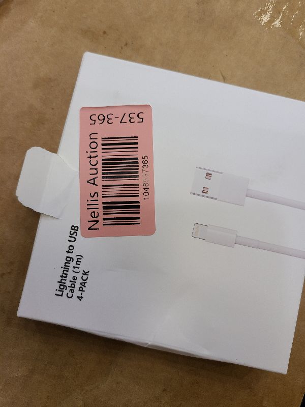 Photo 1 of 4Pack [Apple MFi Certified] Charger Lightning to USB Charging Cable Cord Compatible iPhone 14/13/12/11 Pro/11/XS MAX/XR/8/7/6s Plus,iPad Pro/Air/Mini,iPod Touch