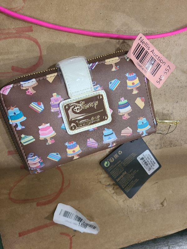 Photo 1 of Loungefly Disney Princess Cakes Zip Around Wallet