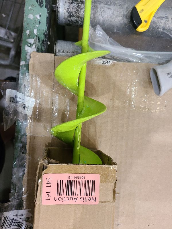 Photo 1 of 3x24-Inch Garden Auger Drill Bit for Planting and Post Hole Digging - Upgraded Spiral Design, Solid Shaft - Hex Driver Drill Compatible