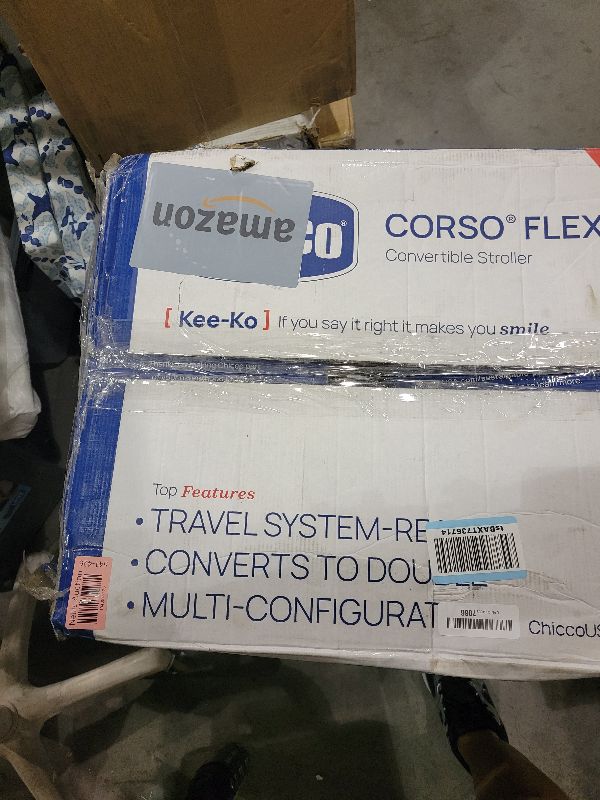 Photo 1 of Chicco Corso Flex Convertible Stroller - Legend | Black