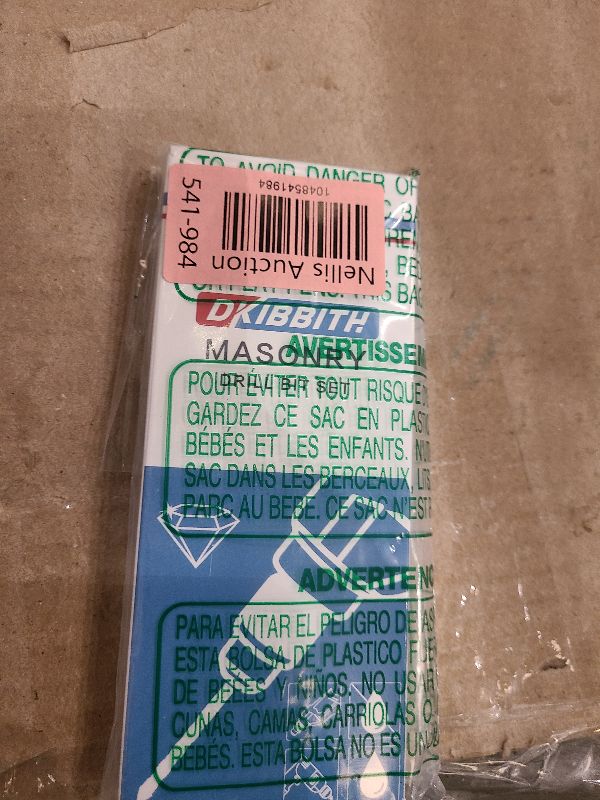 Photo 1 of 10-Piece Masonry Drill Bit Set for Concrete Tile Glass Ceramic Brick,1/8 to 1/2 Inch Drilling Bits with Triangle Handle,Tungsten Steel Alloy Tip.?Black?