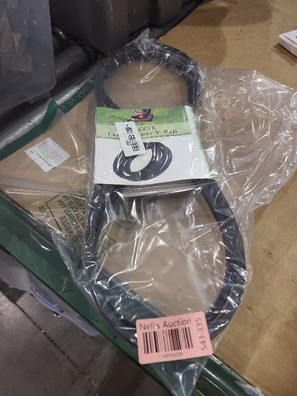 Photo 1 of AILEETE GX20006 UC30568 Drive Belt 1/2" x 89" for John Deere D110, D120, D125, D130, D140, D155, D160, D170, L110, L111, L118, L120, L130 Lawn Tractor Mower with 42'' 48'' Deck, Replaces UC30568 Belt