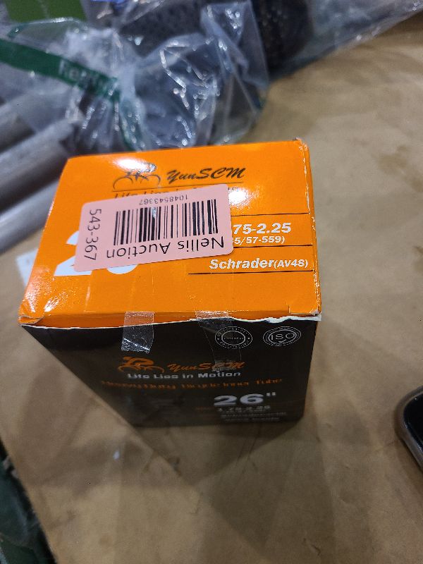 Photo 1 of 2-PCS 26" Heavy Duty Bike Tubes 26x1.95 26x2.10 26x2.125 AV48MM Schrader Valve 45/57-559 26'' Bicycle Tubes 26x1.75 26x2.0 26x2.25 Compatible with 26x1.75/2.25 Bike Tubes