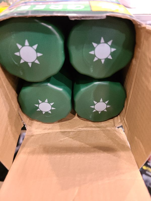 Photo 1 of 4 Pack Sonic Mole Chaser - Battery Operated Pest Repeller Stake, Scares Away Moles, Voles, Gophers and Rats by GreenLighting (Metal & Green)