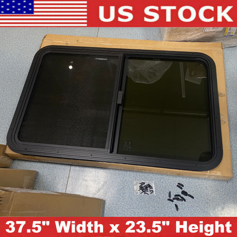 Photo 1 of 37.5" Width x 23.5" Height Horizon Slider Horizontal RV Window Trailer Screen