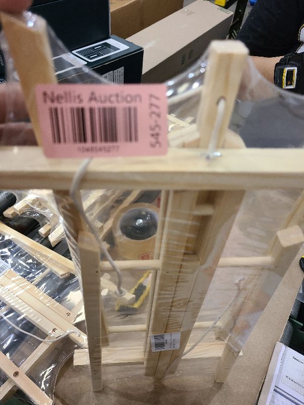 Photo 1 of 2 Pack 15.3 Inch Wood Easels, Painting Canvases, Art and Crafts Painting Easel, Kids Student Table Top Easels for Painting, Portable Canvas Tripod, Apply to Kids Artist Adults Students Etc