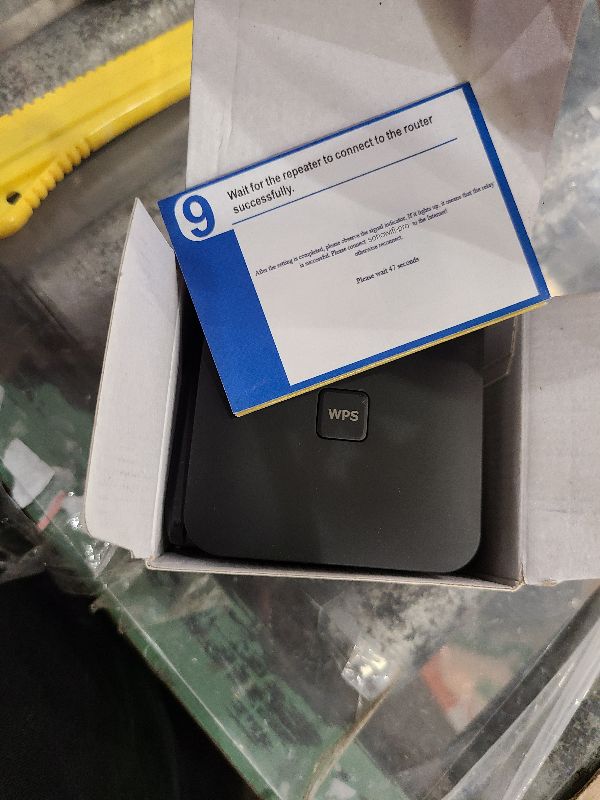 Photo 1 of 2025 Fastest WiFi Extender, WiFi Repeater, WiFi Booster, Covers Up to 10000 Sq.ft and 60 Devices, Internet Booster - with Ethernet Port, Quick Setup, Home Wireless Signal Booster