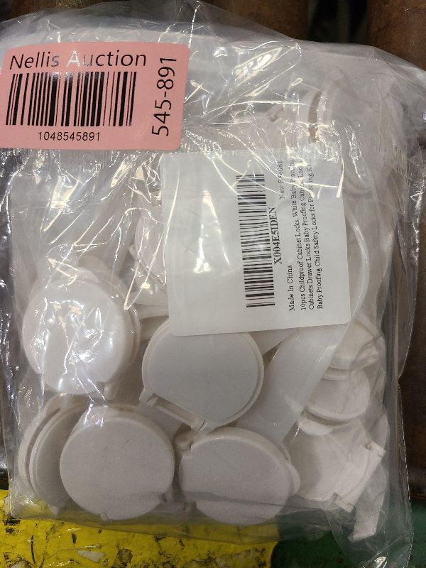 Photo 1 of 10pcs Childproof Cabinet Locks, White Baby Proofing Cabinets Drawer Locks Baby Proofing Cabinet Locks Baby Proofing Child Safety Locks for Protecting Kids Toddlers