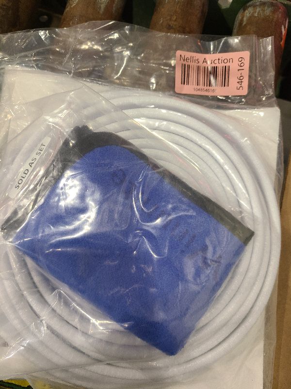 Photo 1 of 10FT Backer Rod 1/4 Inch Diameter Rubber Caulk Concrete Expansion Joint Filler White Saver Weather Strip Seal for Gaps and Joints Concrete Filling (1/4 Inch x 10FT)
