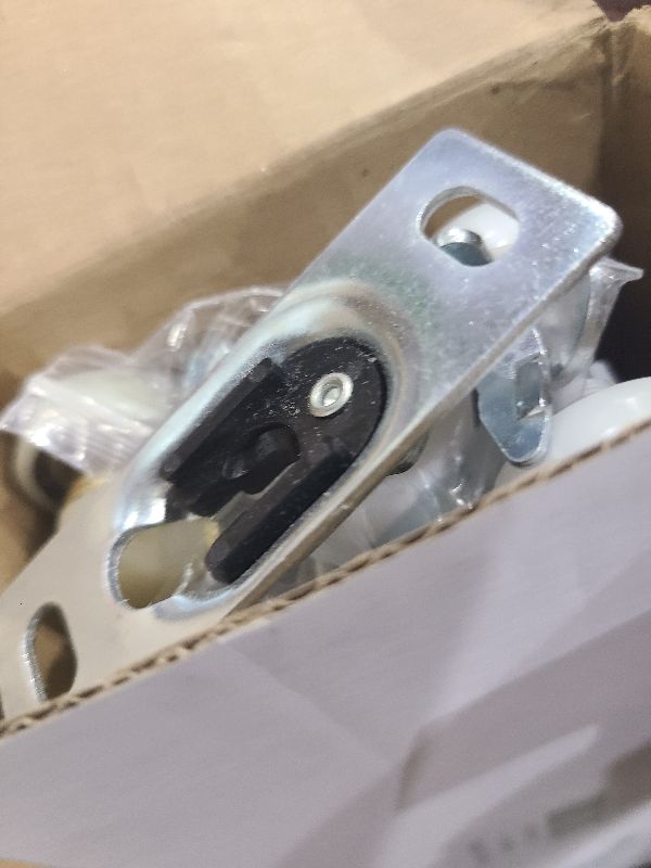 Photo 1 of 2 Set Pocket Door Soft Close Top Hanger Assemblies Fit for Johnson P/N #1060 & #1062, Works with 100, 134F, 138F, 2610F Series Track, 1" Nylon Ball Bearing Tri-Wheel, Bi-Direction