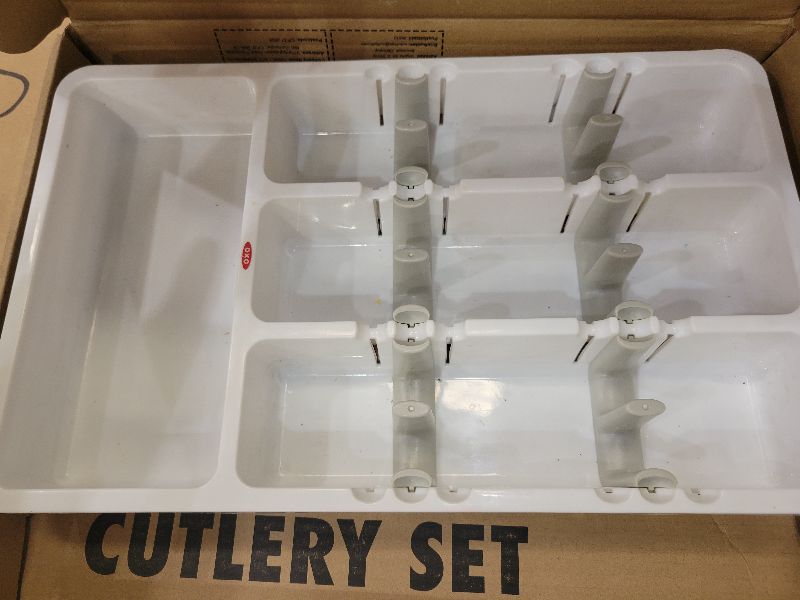 Photo 1 of 49-Piece Hammered Silverware Set with Organizer, Heavy Duty Stainless Steel Wave Flatware for 8, Cutlery Utensil Sets with Steak Knives, Rust-proof, Mirror Polished, Dishwasher Safe