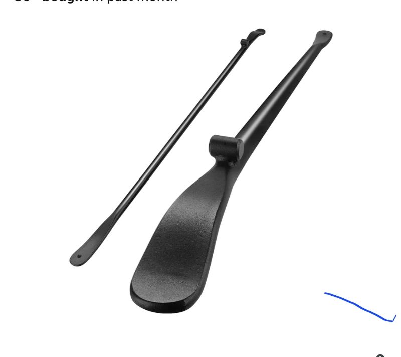 Photo 1 of 2 PCS Tire Mount and Demount Iron, 38 Inch Heavy Duty Tire Bars Set for Semi Truck Tires, 3/4 Inch Tire Changing Tools Kit, Forged Steel Tire Spoons for Trucks, Trailers, Buses - Black