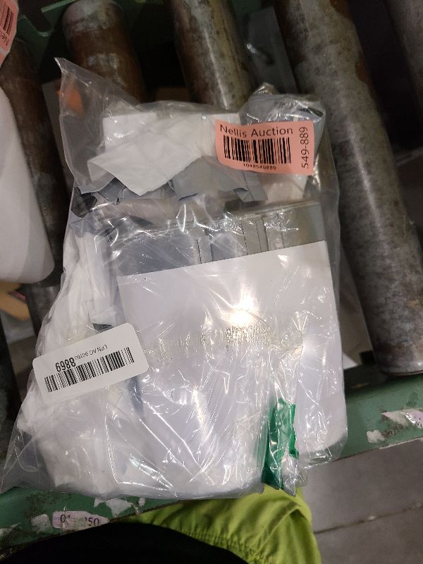 Photo 1 of 120 Counts 1.6 Gallon Mini Drawstring Trash Bags, Small Garbage Bags by KSSKSS, Code a fit 4.5-8 Liter, 1.2-2 Gal, White Trash Bin Liners for Home Office Kitchen Bathroom Bedroom