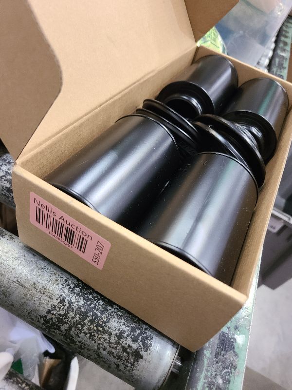 Photo 1 of 12oz Torch Replacement Canisters - 4 Pack Bamboo Torch Fuel Canister Torches Cans With Wicks and Covers, Refillable Metal Tabletop Lantern For Garden, Patio, Luau Party